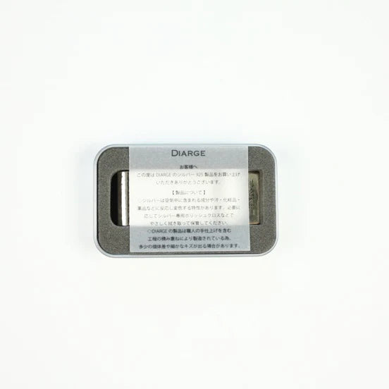 925 Silver Chasing Money Clip - Silver by Diarge