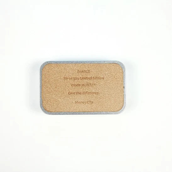925 Silver Chasing Money Clip - Silver by Diarge