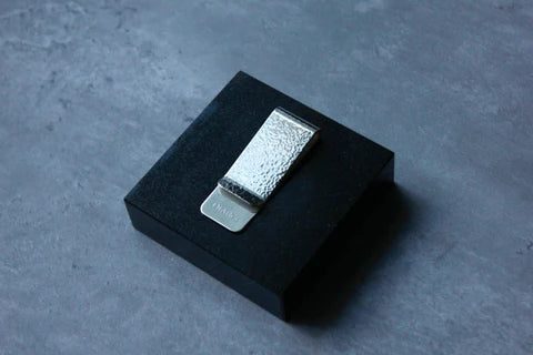 925 Silver Chasing Money Clip - Silver by Diarge