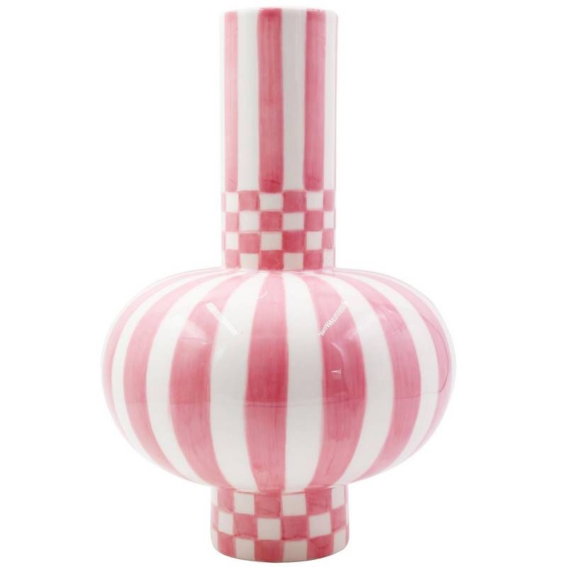Gabriel Vase - Square and Stripes by Que Rico