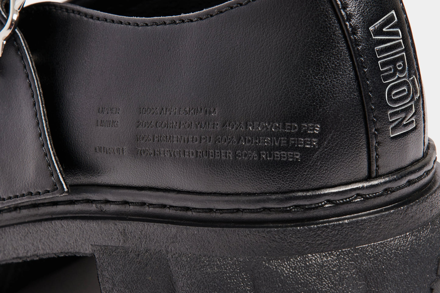 Impulse Black Apple Mary Janes by Viron