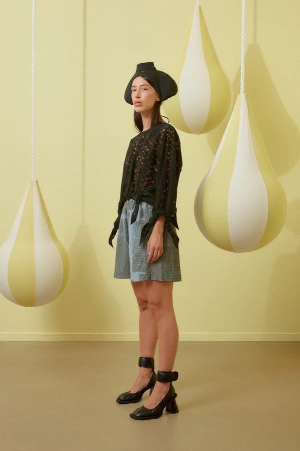 Full Bulk Blouse - Broken Black Box by Henrik Vibskov