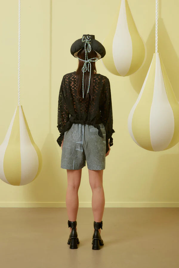 Full Bulk Blouse - Broken Black Box by Henrik Vibskov