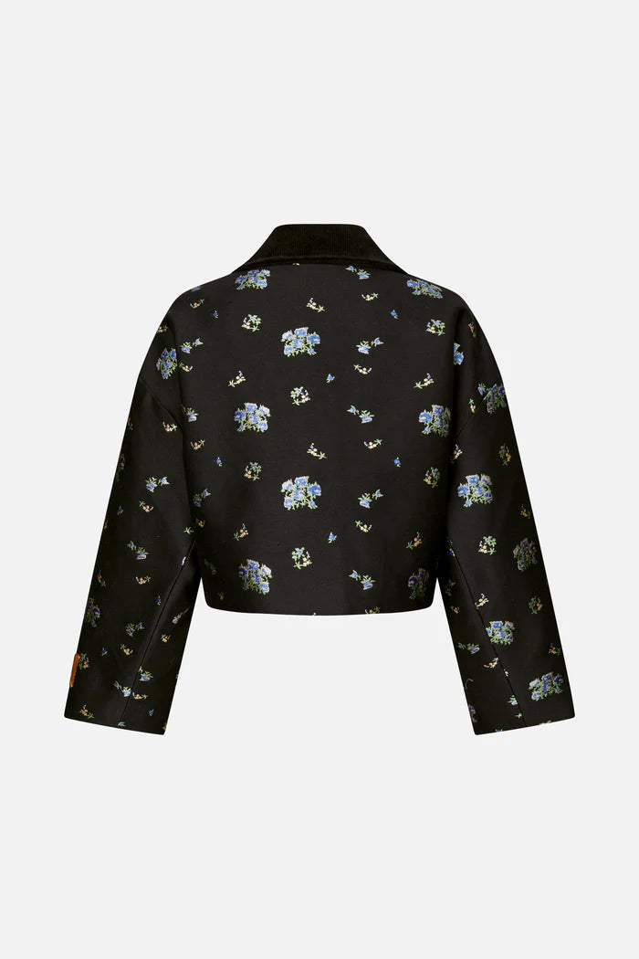 Bebeth Jacket - Black Small Flower by Baum und Pferdgarten