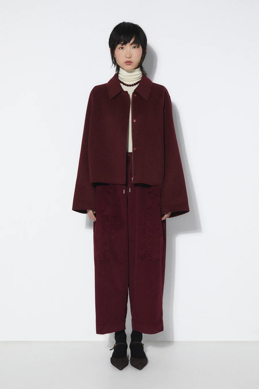 Kelly Jacket - Burgundy by Rita Row