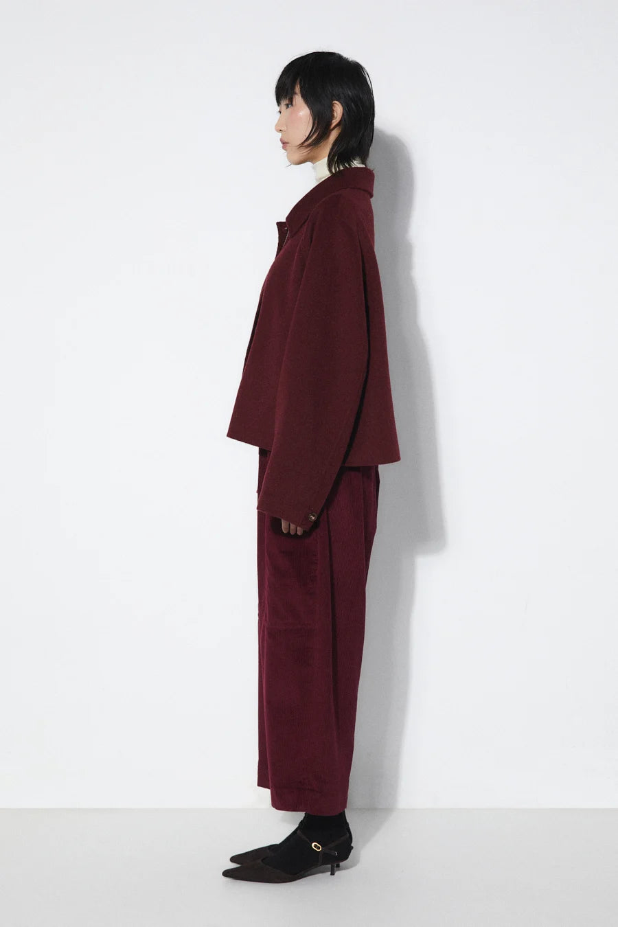 Kelly Jacket - Burgundy by Rita Row