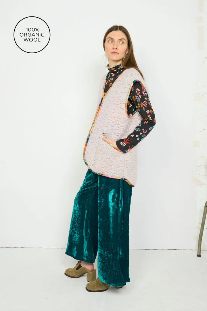 Sheep Wool Vest - Anntian