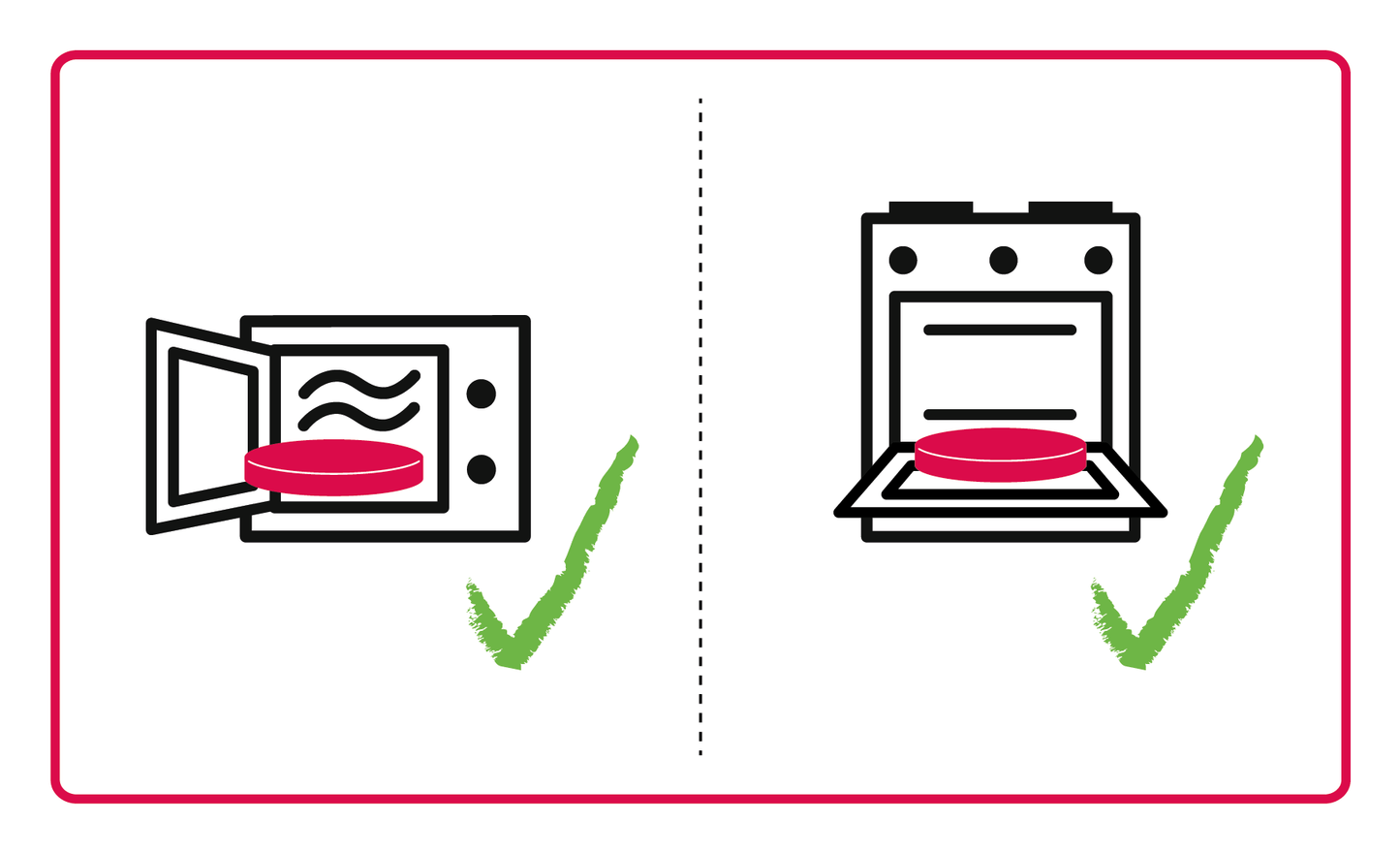 Heart Heat Pillow - Polka Dot Red by Leschi