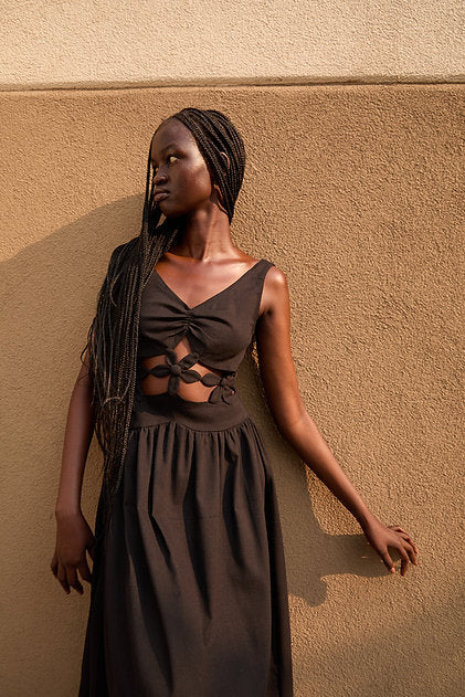 Serena Linen Dress by Tach