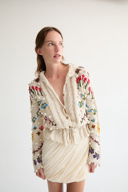 Azmina Knitted Cardigan by Tach