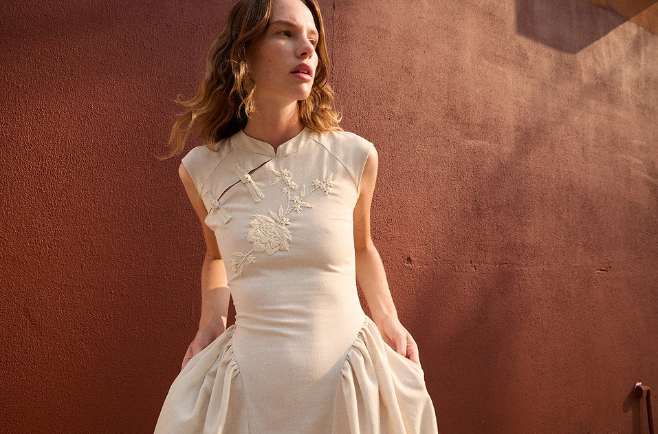 Naomi Linen Dress by Tach