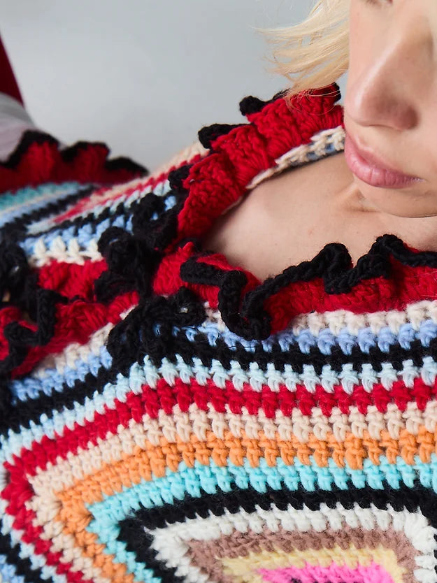 Coral Crochet Cardigan by Tach