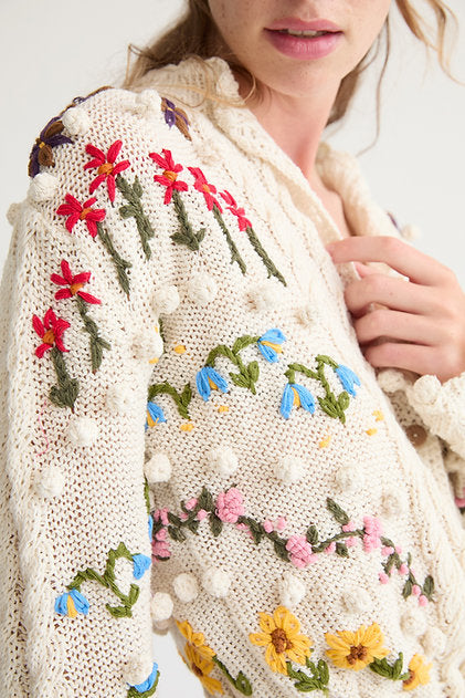 Azmina Knitted Cardigan by Tach