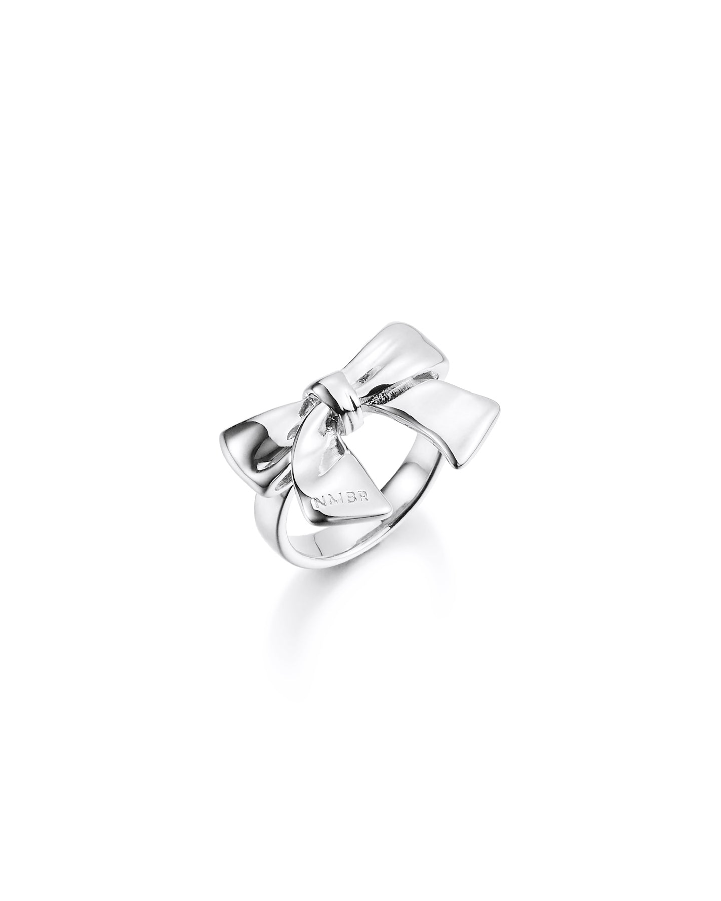 Ribbon Ring #5408 - Silver  by Numbering