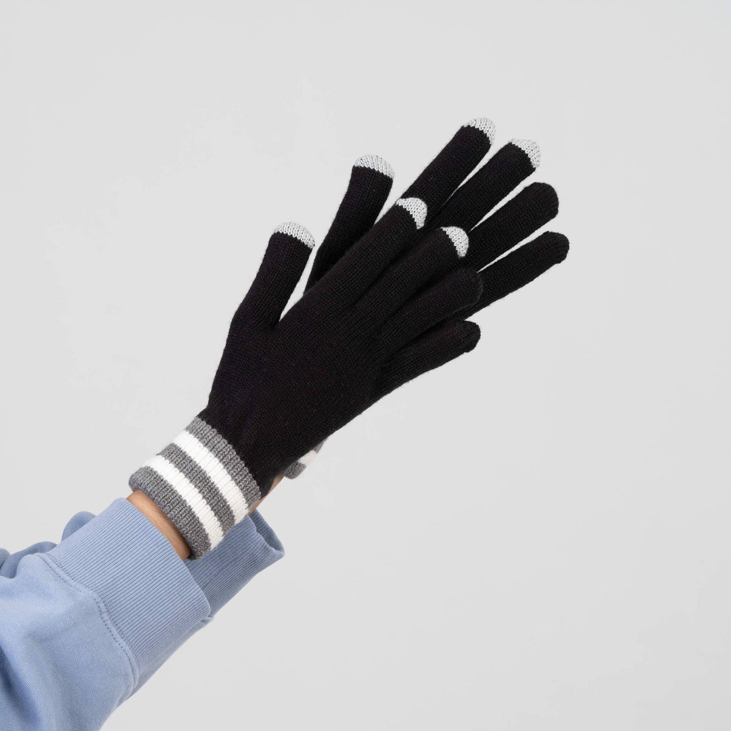 Sport Cuff Touchscreen Gloves: Lilac