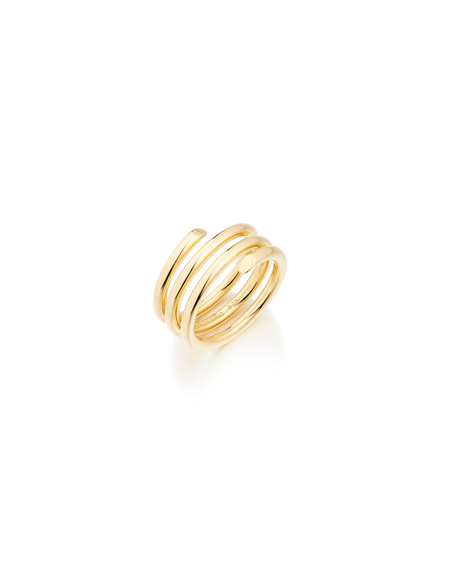 Volume Coil Ring (3 turns) #8403 - Gold  by Numbering