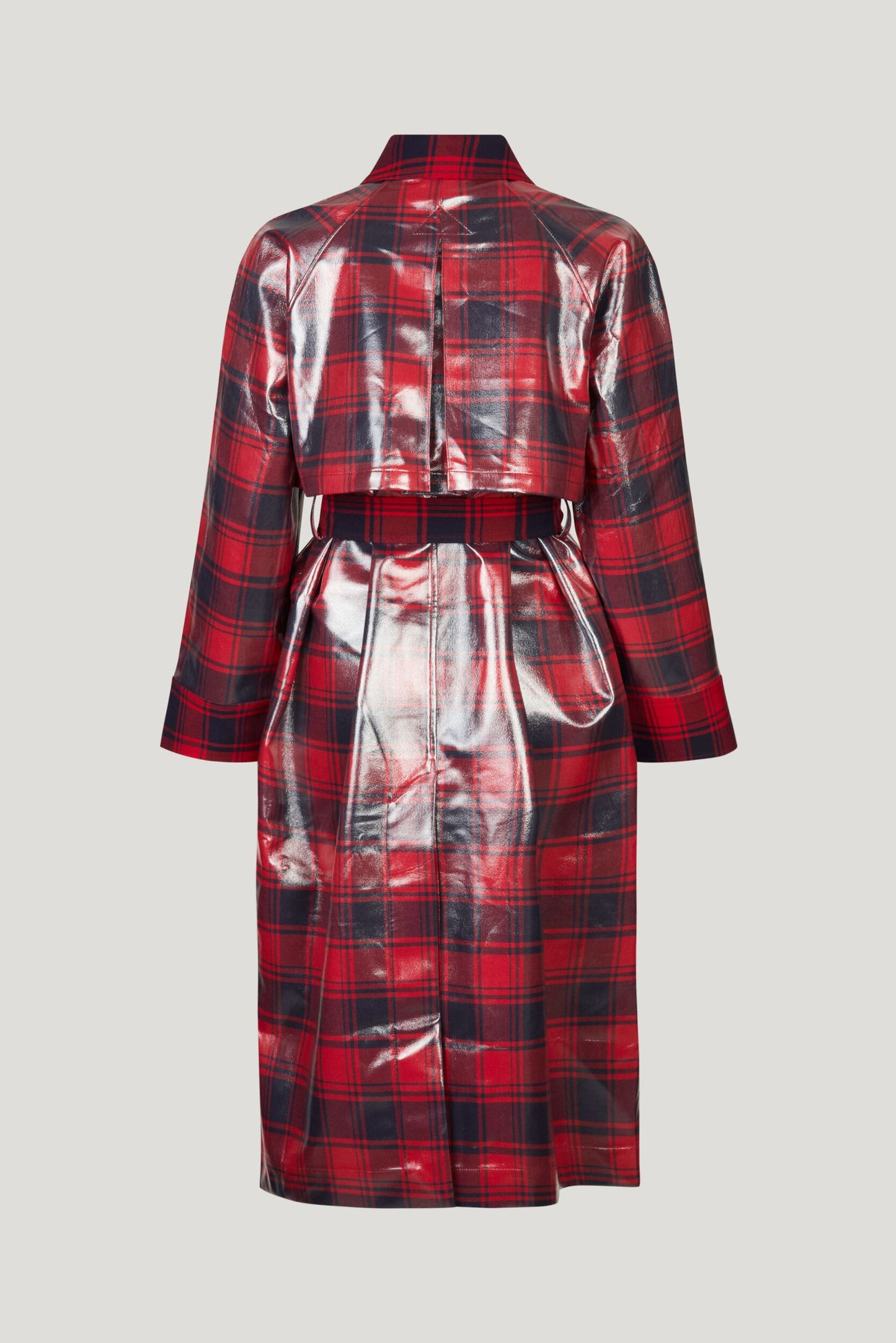 Dorothy Coat - Red Margot Check. by Baum und Pferdgarten