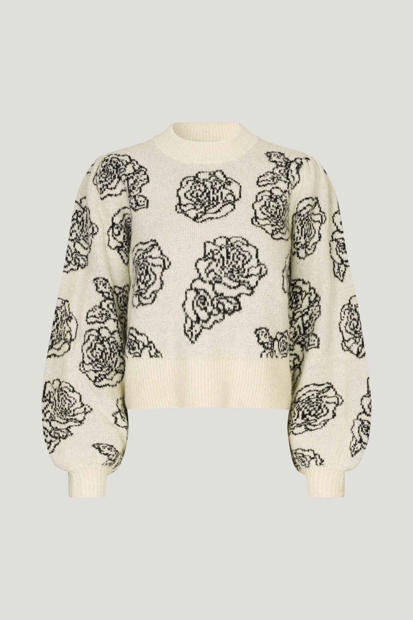 Cherika Sweater - Creme Embroidery Flower by Baum und Pferdgarten