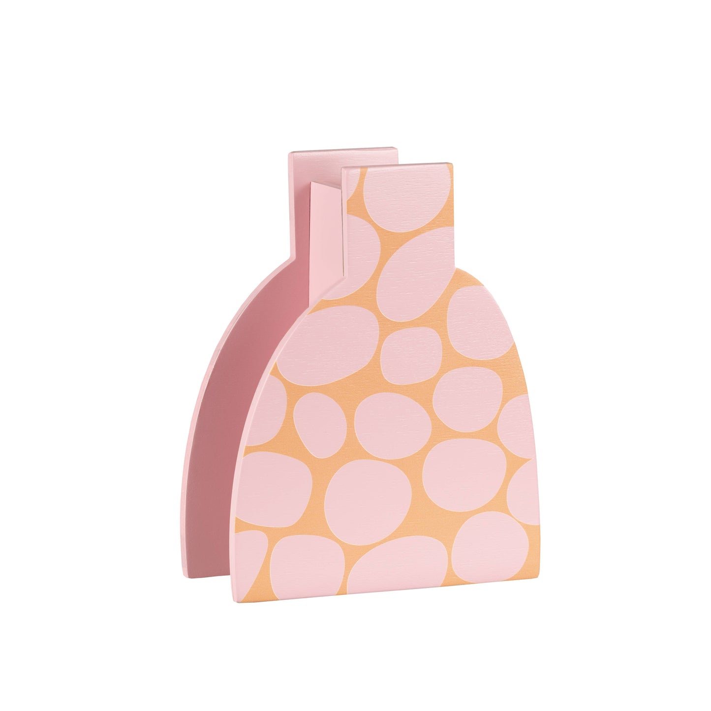 Pink Check Mate Vase by Milin