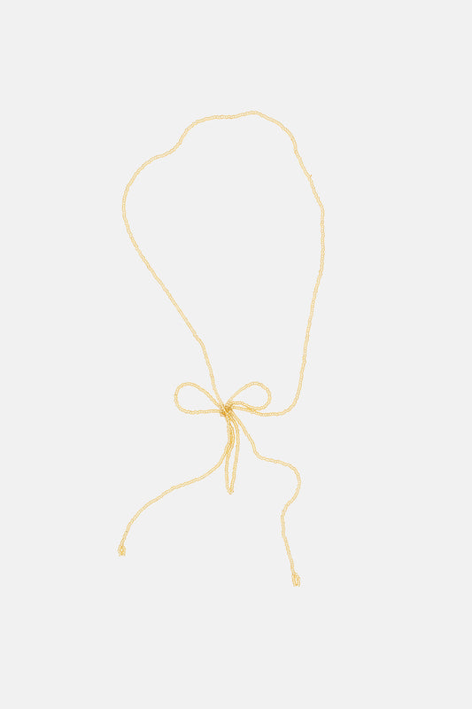 Bow Necklace - Gold by Labro