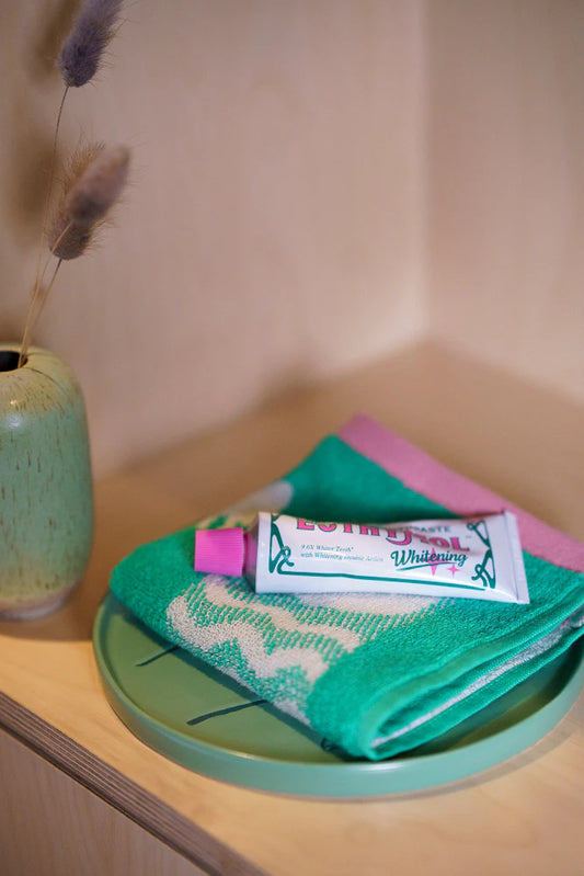 Birds and Bees Face Towel - by Donna Wilson