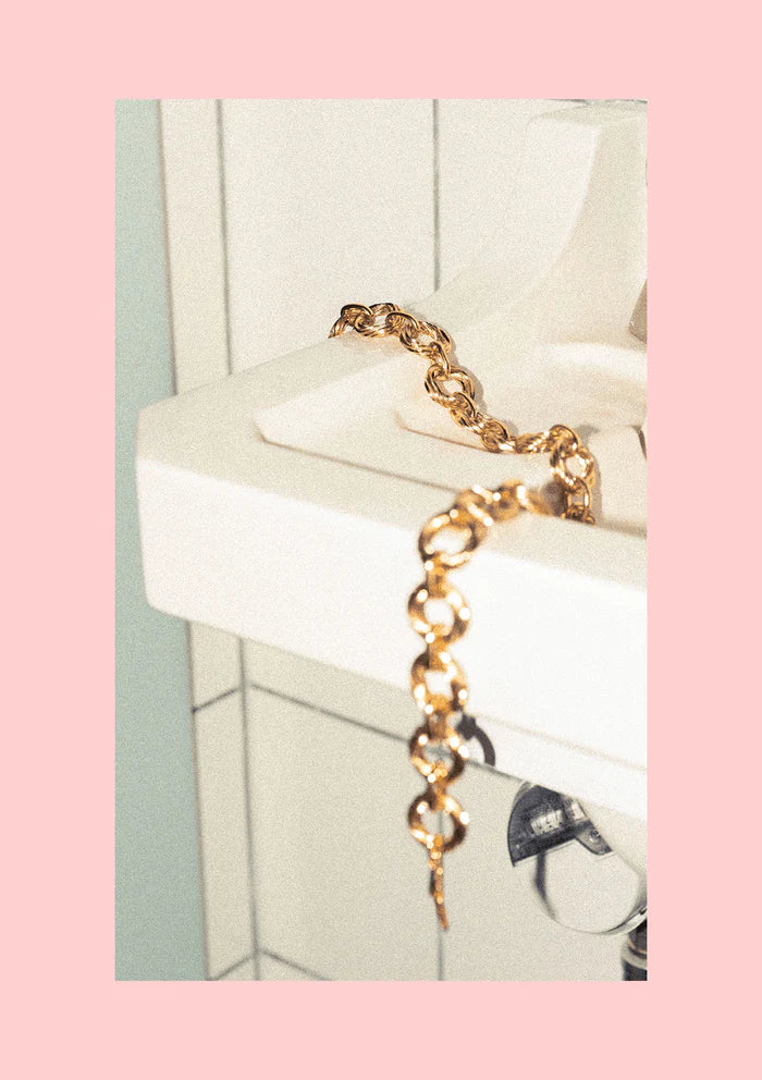 Saga of Clotho Necklace - Gold by House of Vincent