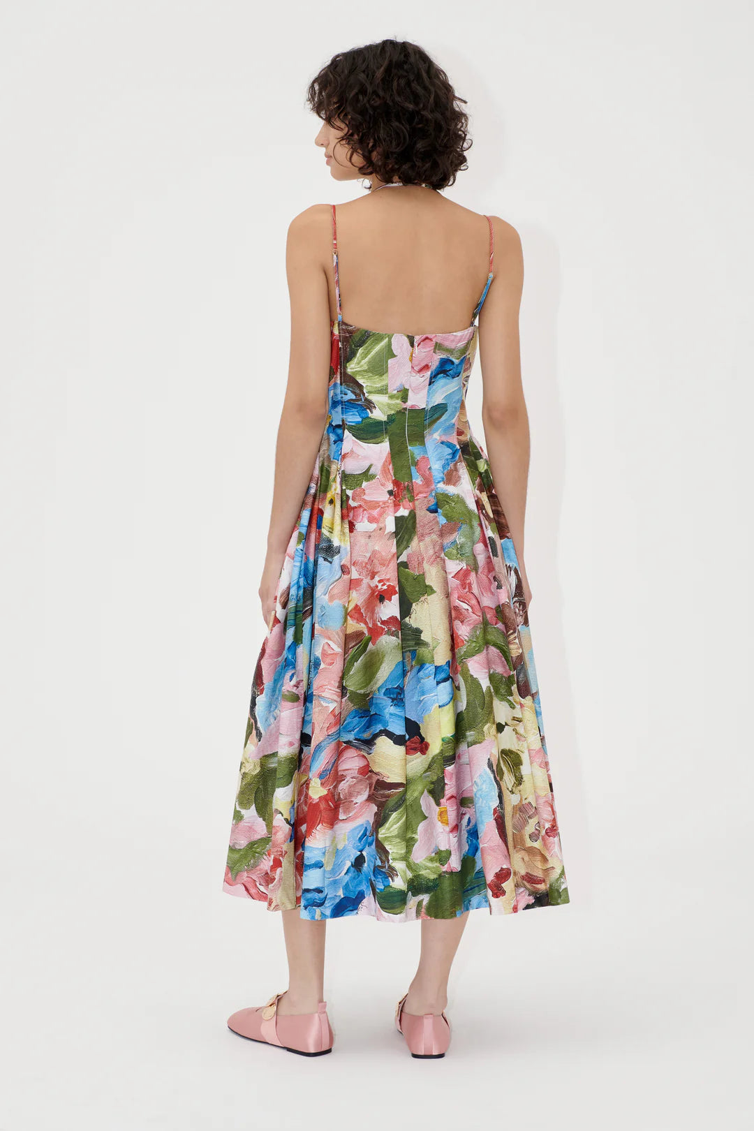 Double Strap High-Volume Dress - Loves Me, Loves Me Not by Stine Goya