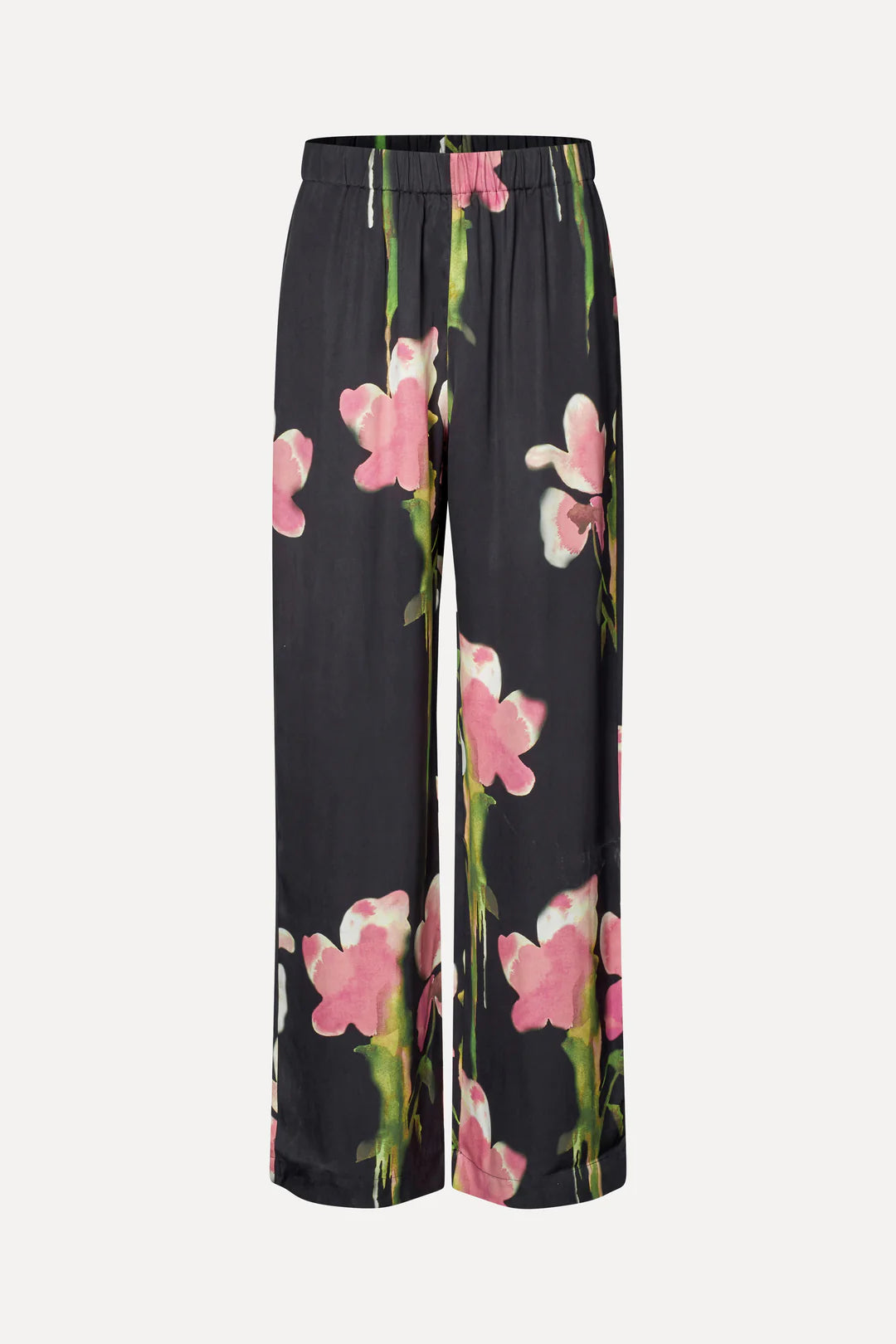 Elasticated Long Pants- Melting Flowers by Stine Goya