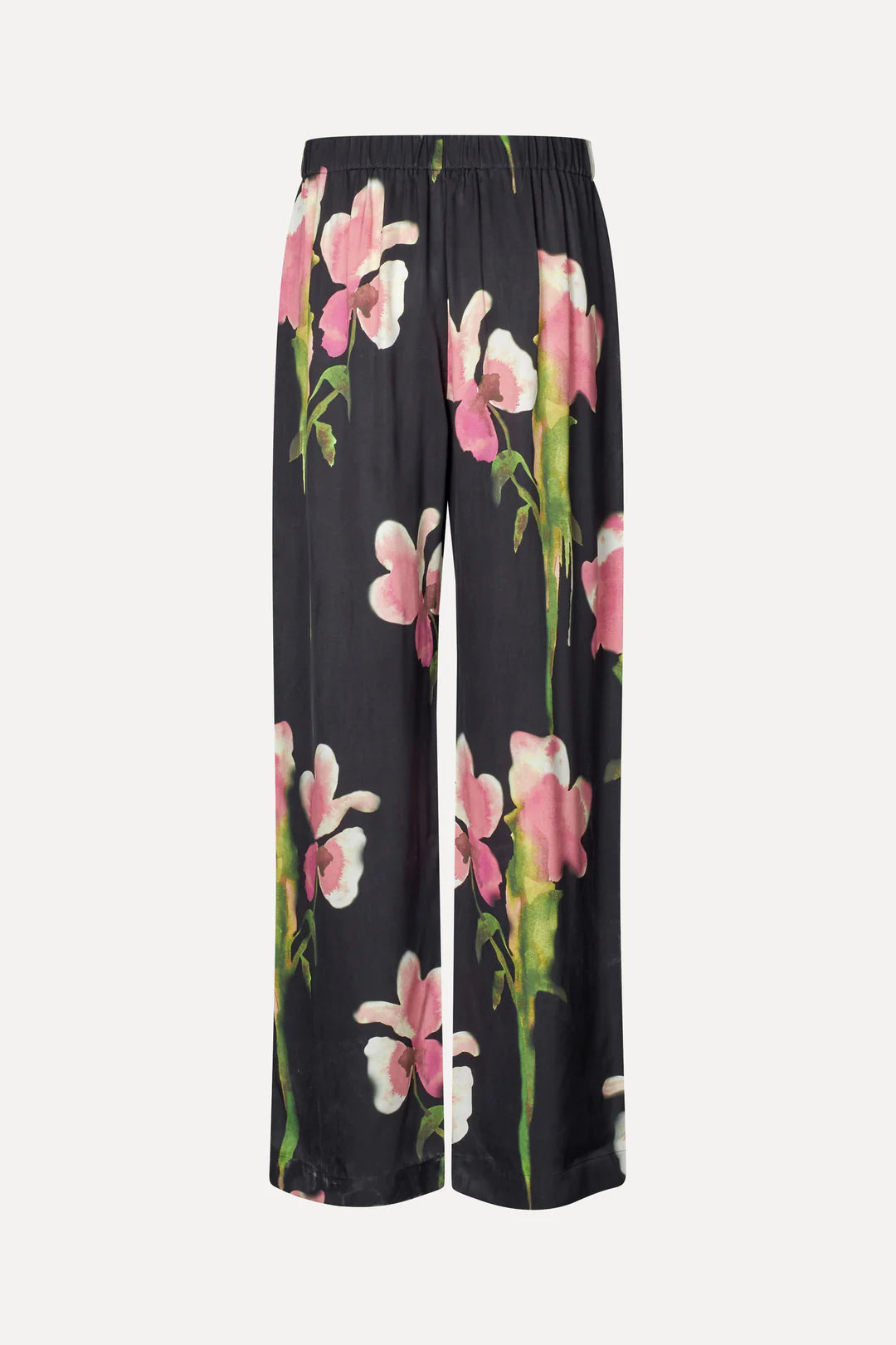 Elasticated Long Pants- Melting Flowers by Stine Goya