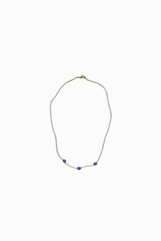 Fiori necklace - Parasol Blue by Labro