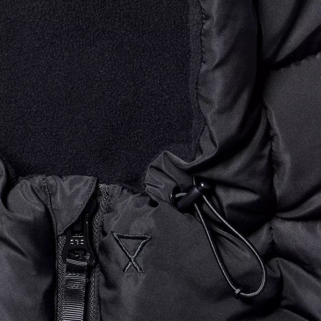 Reversible Pull-on Hood - Black with Fleece Lining by Fudoon