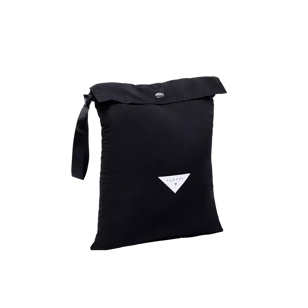 Reversible Pull-on Hood - Black with Fleece Lining by Fudoon