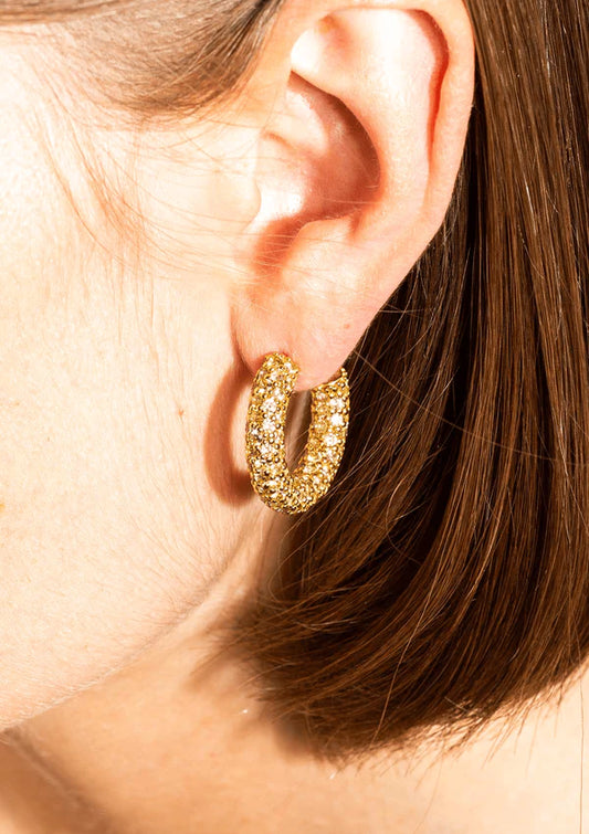 Halo Heritage Hoop - Gold House of Vincent