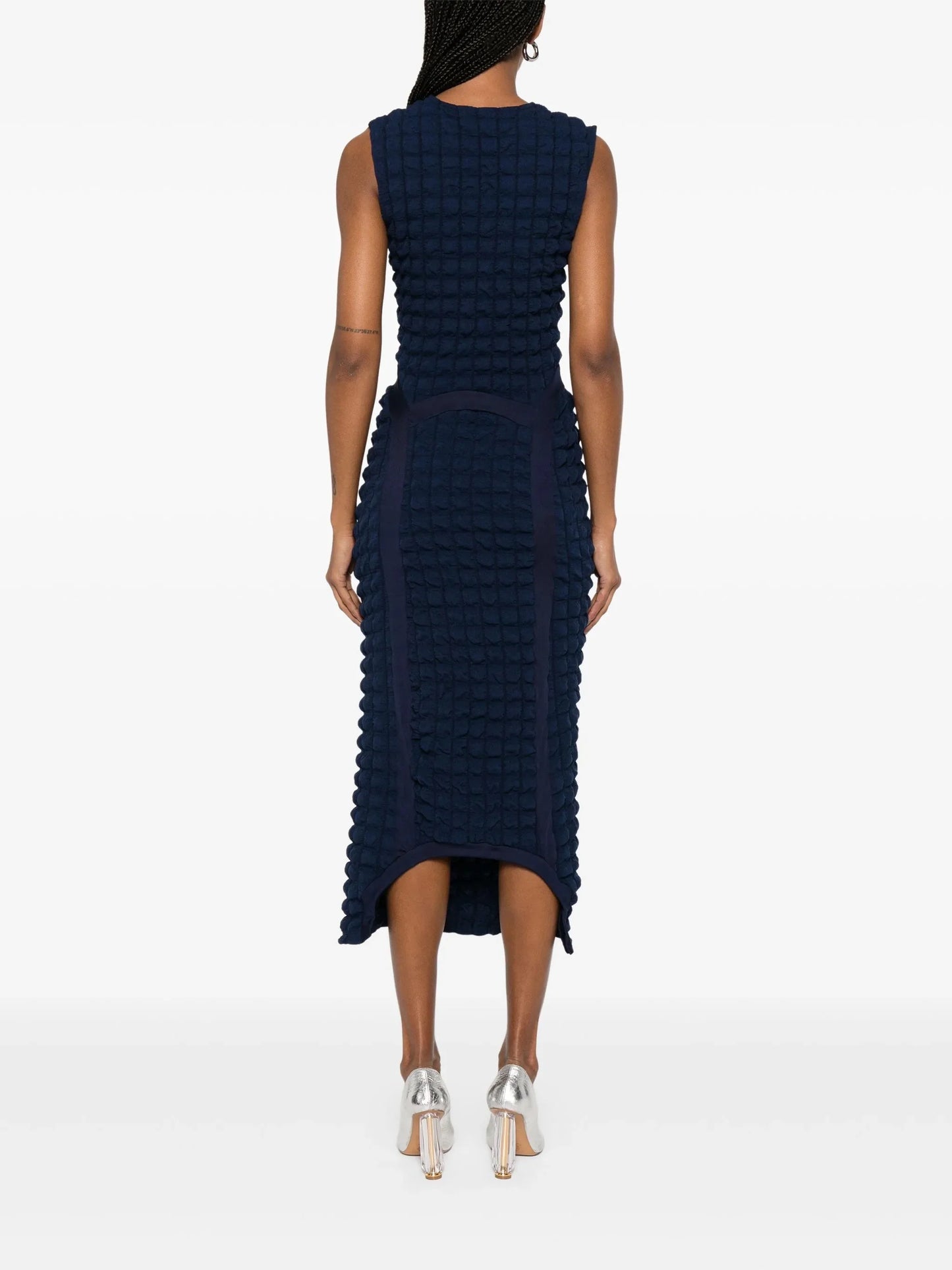 Tie Dress - Midnight Blue by Henrik Vibskov