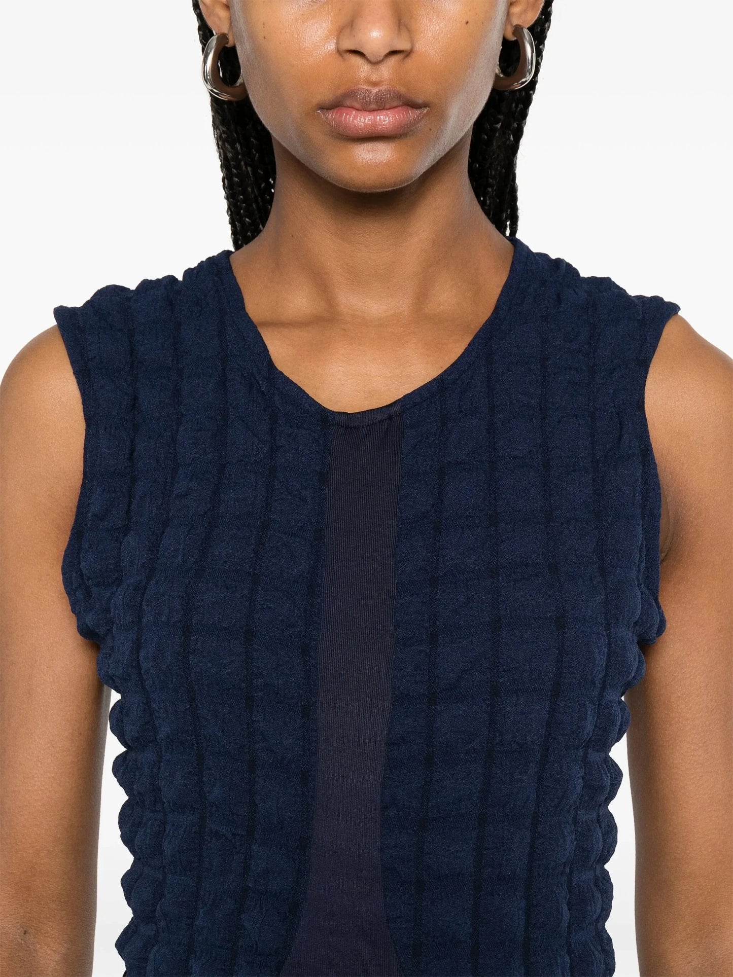 Tie Dress - Midnight Blue by Henrik Vibskov