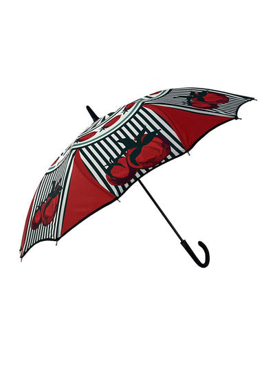 Tomato Umbrella - White Red Tomato Can by Henrik Vibskov