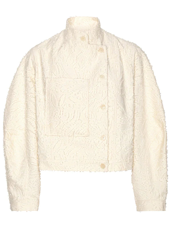 Moon Jacket - Off White Bird by Henrik Vibskov