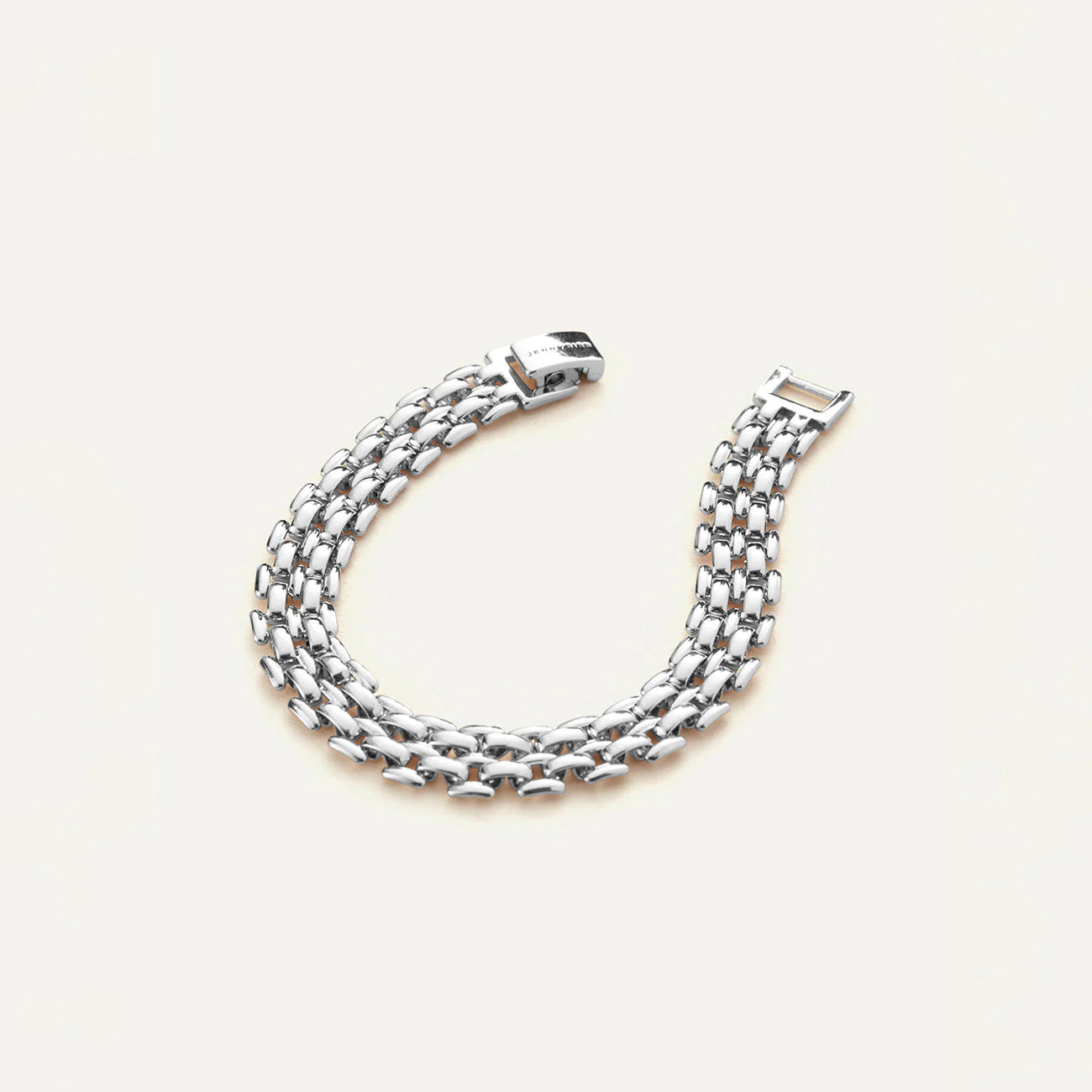 Francis Bracelet - Silver by Jenny Bird