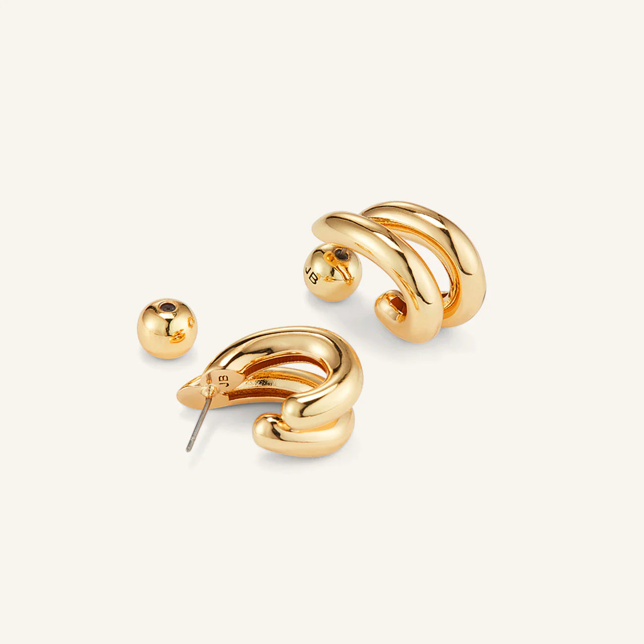 Florence Earrings - Gold by Jenny Bird