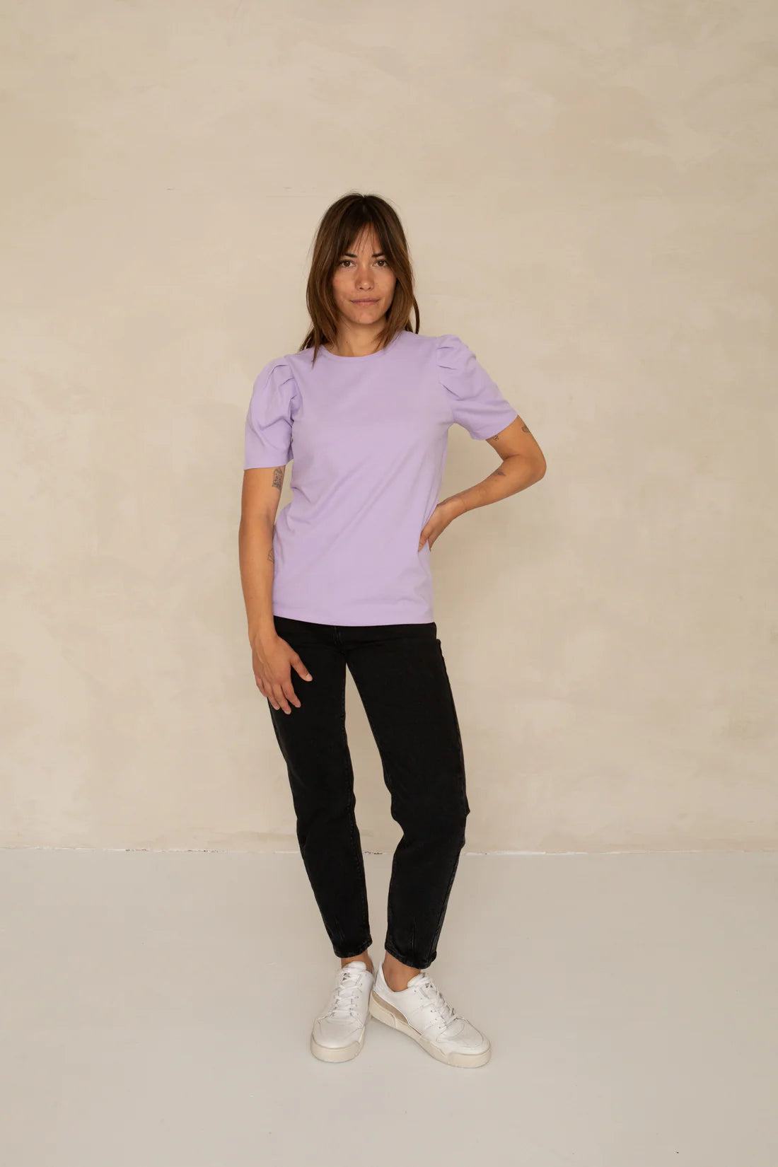 Yamini Puff Tee - Lilac Breeze by J-Label