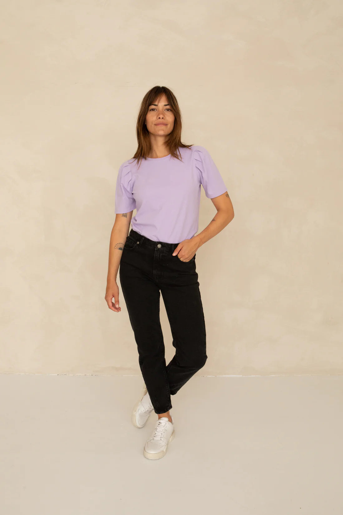Yamini Puff Tee - Lilac Breeze by J-Label
