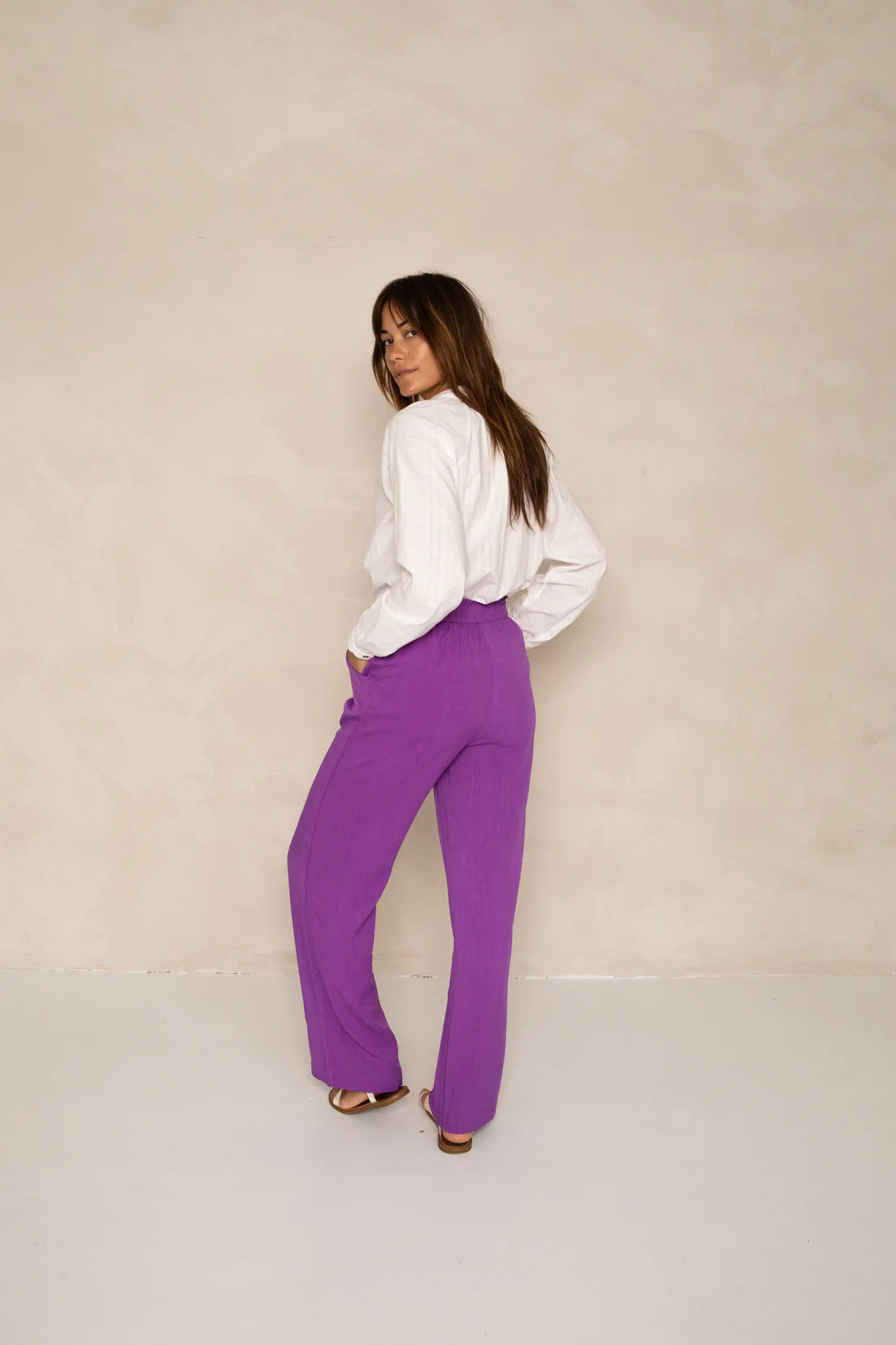 Meena Pants - Amethyst by J-Label