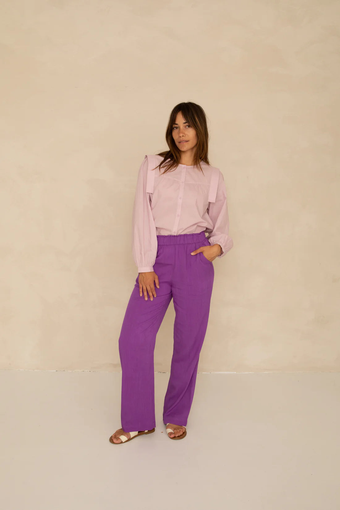 Meena Pants - Amethyst by J-Label