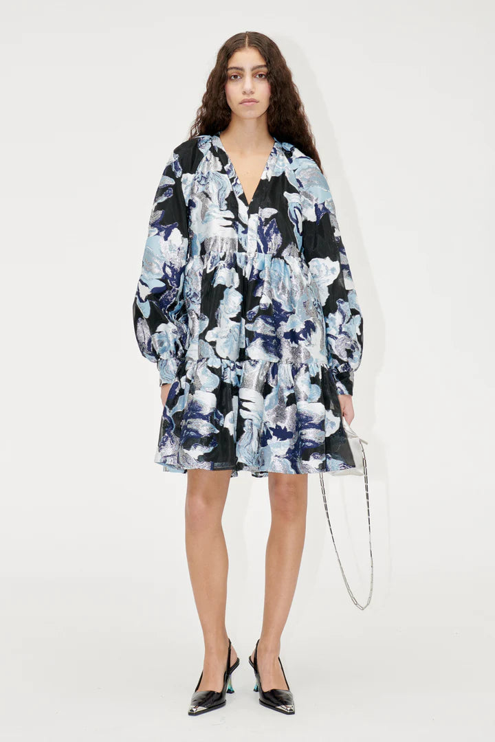 Jasmine Dress - Icy Flower by Stine Goya