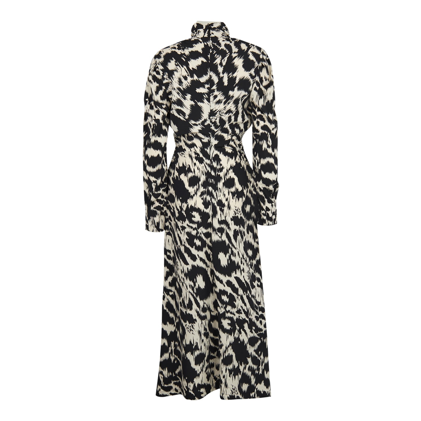 Leopard Print Twisted Dress by LVIR