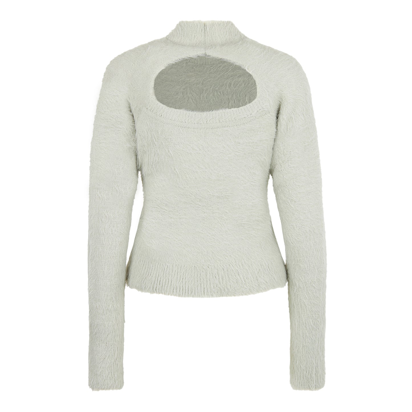 Back Open Pullover Knit - Grey by LVIR