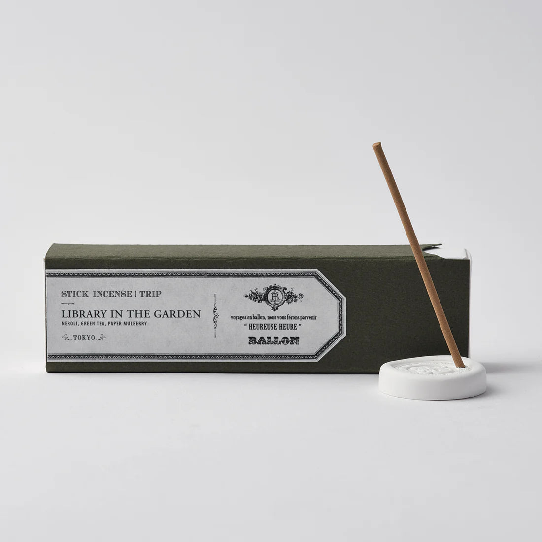 STICK INCENSE | LIBRARY IN THE GARDEN <TOKYO> - by BALLON