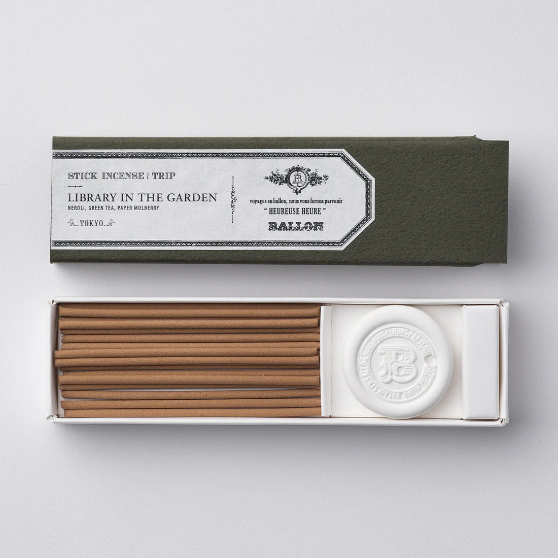 STICK INCENSE | LIBRARY IN THE GARDEN <TOKYO> - by BALLON
