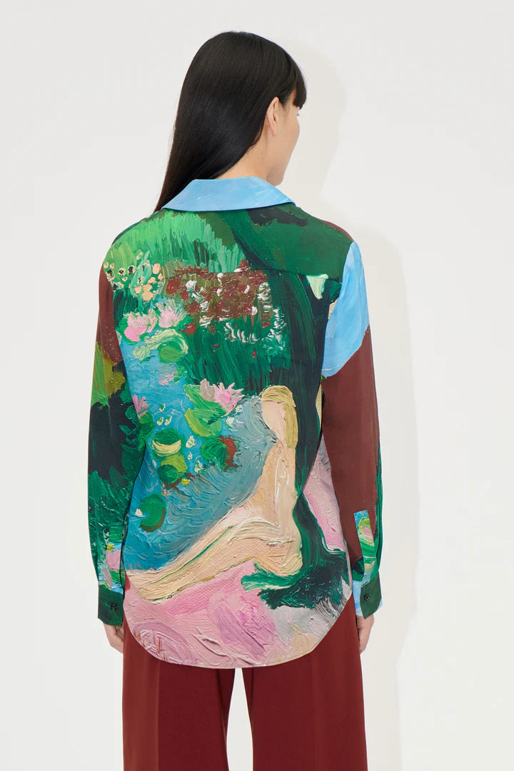Long Sleeve Shirt - Summer House by Stine Goya