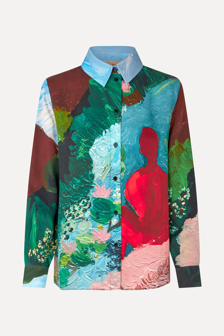 Long Sleeve Shirt - Summer House by Stine Goya